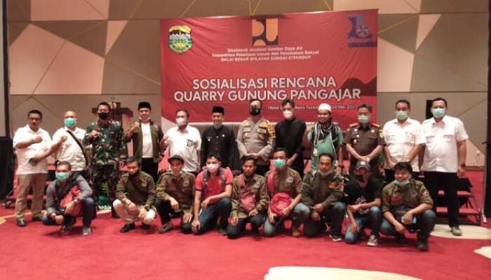 Wabup Tasik Hadiri Sosialisasi Rencana Penambangan Gunung Pangajar