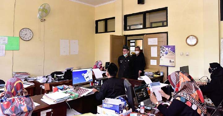 Wakil Bupati Cecep Sidak Kantor Dinas Pendidikan Kabupaten Tasikmalaya