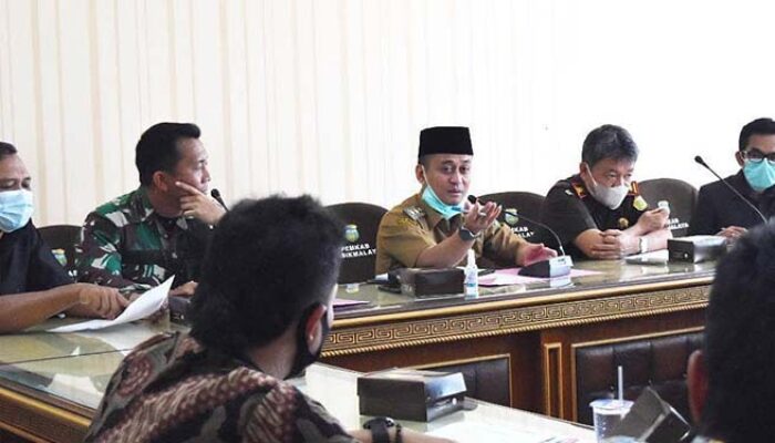 Wakil Bupati Tasikmalaya Pimpin Rapat Penyelesaian Masalah Tambang Leuweung Keusik