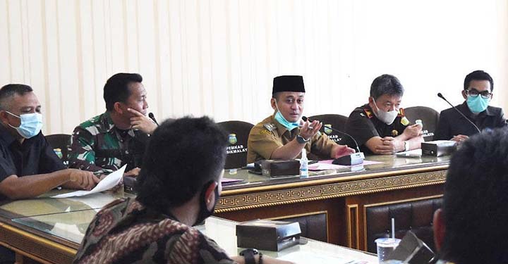 Wakil Bupati Tasikmalaya Pimpin Rapat Penyelesaian Masalah Tambang Leuweung Keusik