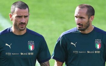 Bonucci dan Chiellini Disebut 2 Bek Tengah Terbaik Dunia