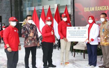 Sambut HDKD 2021, Kemenkumham Salurkan Bansos