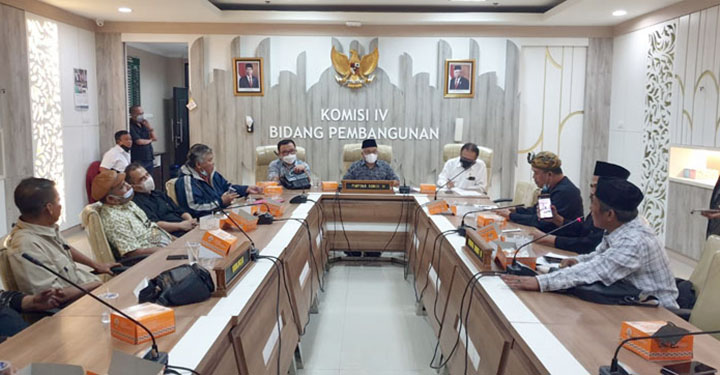 Alisansi NANO Kritisi Kinerja Gubernur Melalui Komisi IV DPRD Jabar