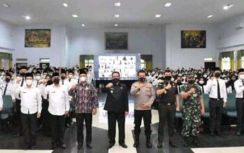 Bupati Ade Lantik 655 PNS Kabupaten Tasikmalaya Secara Virtual