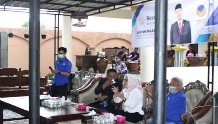 Eryani Sulam Sapa Warga Harjamukti Dalam Reses I 2021-2022
