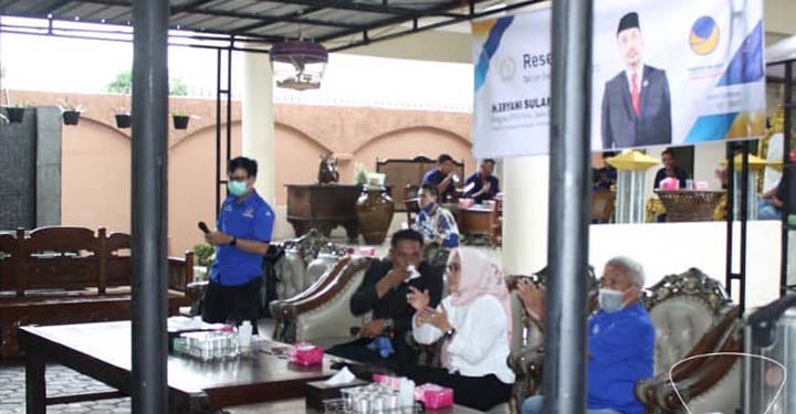 Eryani Sulam Sapa Warga Harjamukti Dalam Reses I 2021-2022