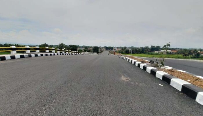 Warga Sumringah, Kini Jalan Lingkar dan Jembatan Gobang Sudah Dapat Dinikmati