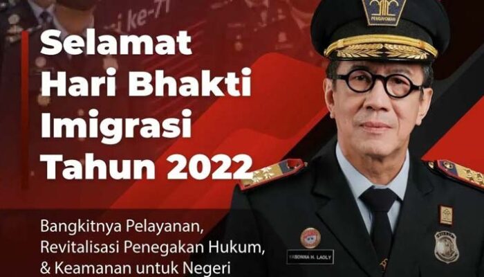 Yasonna Laoly Sebut Usia ke-72 Imigrasi Cukup Matang