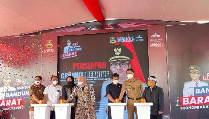 Jalan Lingkar Kota Baru-Cipatat Mulai Dikerjakan, Hengky : Pengendara Bisa Hindari Macet di Ciburuy