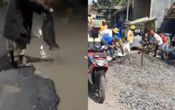 Perbaikan Jalan Rusak oleh Pemda di Cihampelas KBB Tak Menjawab Masalah