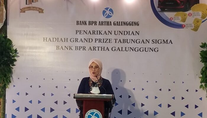 Nasabah Antusias Saksikan Pengundian Sigma BPR Artha Galunggung
