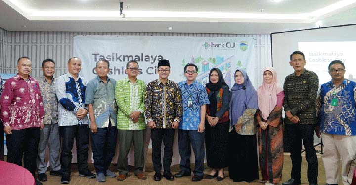 Wakil Bupati Hadiri Pemaparan Kabupaten Tasikmalaya Cashless City