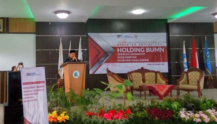 Sosialisasi Holding BUMN sebagai Lokomotif Kebangkitan Ekonomi Indonesia