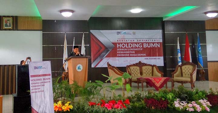 Acep Adang Gandeng Mitra Kerja Sosialisasi Holding BUMN