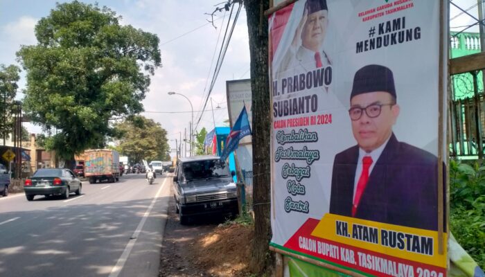Poster ASN Balon Bupati Tasik Jadi Sorotan Bawaslu
