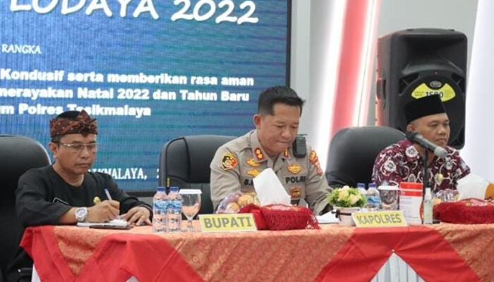Antisipasi Pengamanan Jelang Nataru 2023, Polres Tasikmalaya Gelar Rakor Operasi Lilin