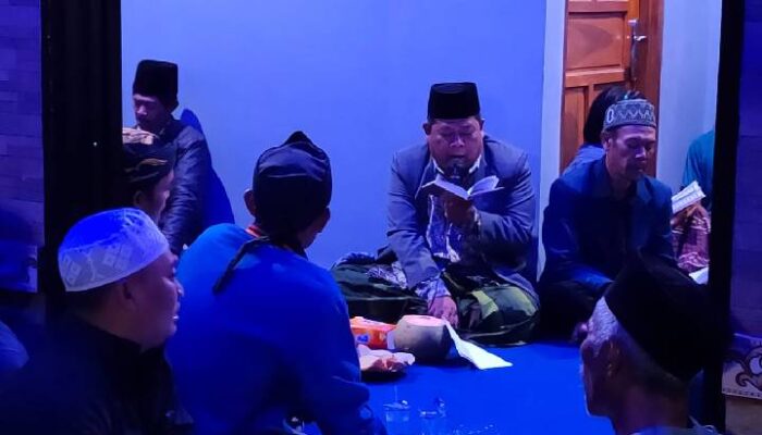 Sambut Bulan Suci Ramadhan, Kades Rancapangung Gelar Pengajian Bersama Warga