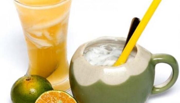 Variasi Segar Buka Puasa dengan Air Kelapa Muda