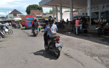 Jelang Mudik, Polres Tasik Lakukan Rekayasa Lalin di Alun-alun Singaparna