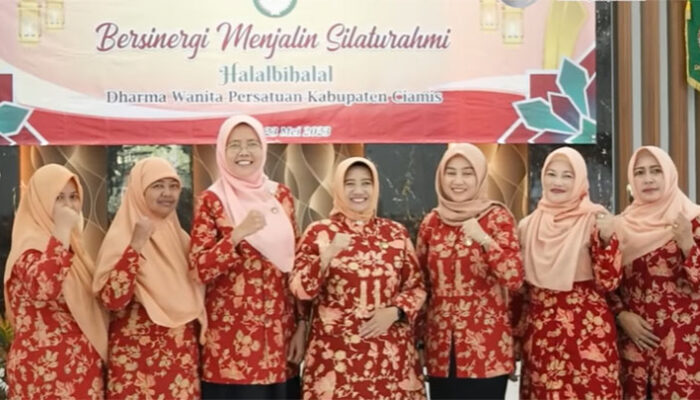 Pererat Silaturahim dan Kolaborasi; Halalbihalal DWP Kabupaten Ciamis Menyatukan Jiwa