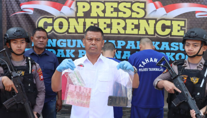 Satnarkoba Polres Tasikmalaya Tangkap Dua Pengedar Obat Terlarang