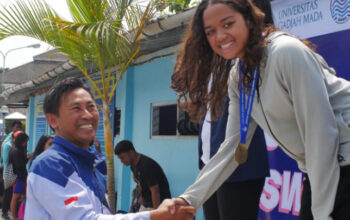 Vanessa Cindy Leuwol, Ukir Prestasi Gemilang di Kejuaraan Gajah Mada Swimming Competition 2023