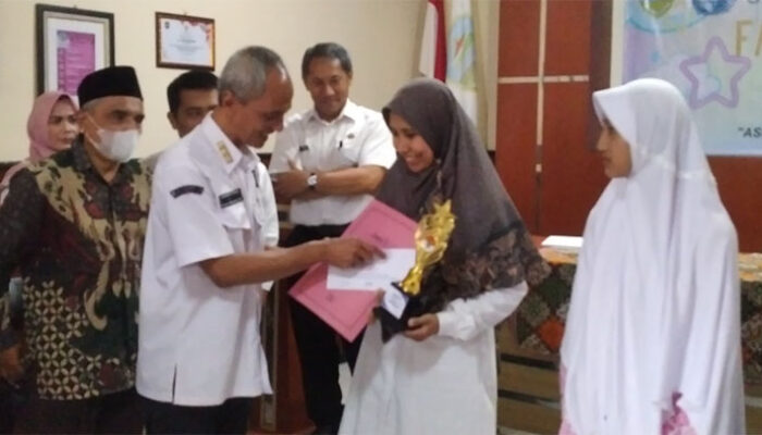 Ilhami Generasi Muda,  Zahra Nur Syahidah Juara Lomba Naskah di HUT ke- 22 Kota Tasikmalaya 
