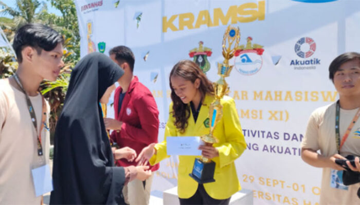 Vanessa Cindy Leuwol: Bintang Renang Universitas Siliwangi yang Bersinar di KRAMSI XI 2023