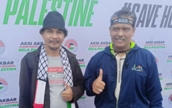 Anggota DPRD Kota Tasik Dede Muharam Turut Aksi Bela Palestina