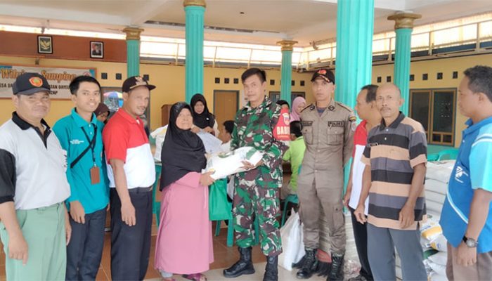 Warga Bersyukur, Bantuan Beras Tersalurkan di Desa Panulisan Timur dan Dayeuhluhur