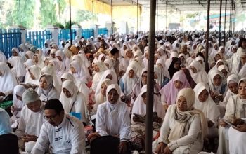 Meriahnya Mujahadah Al Asmaa Ul Husnaa dan Haul Masal di Dusun Ciomas