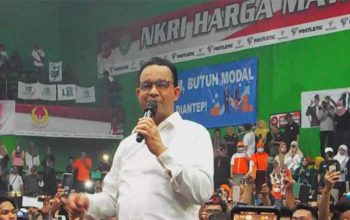 Hujan Tak Redam Semangat, Anies Baswedan Gemakan Kota Tasikmalaya