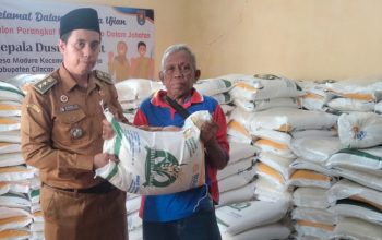 Penyaluran Bantuan Cadangan Pangan Pemerintah di Desa Madura dan Desa Madusari Wanareja