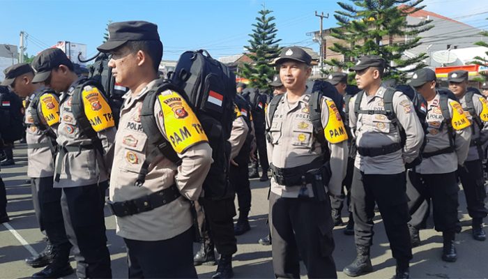 Apel Pergeseran Pasukan, Polres Tasikmalaya Siap Amankan Pemilu 2024