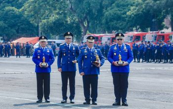 Diskar PB Kota Bandung Raih Prestasi Gemilang dalam National Fire Fighter Skill Competition 2024