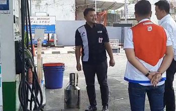 Operasi Inspeksi SPBU Jalur Mudik, Polres Tasikmalaya dan Pertamina Cegah Kecurangan