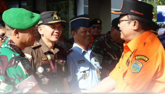 Peringati HKB 2024, Bupati Tasikmalaya Pimpin Apel Siaga Bencana