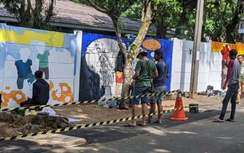 Dies Natalis ke-46, Unsil Usung Kampanye Anti-Bullying Lewat Mural