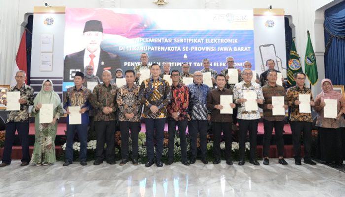 PT KAI Terima eSertipikat Tanah Senilai Rp5,3 Miliar, Langkah Strategis Menuju Kepastian Hukum