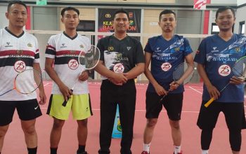 Meriahkan HUT Bhayangkara ke-78, Polres Tasikmalaya Gelar Turnamen Badminton