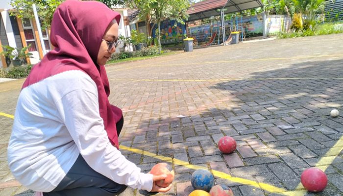 Olahraga Bocce, Rahasia di Balik Senyum Anak-anak Tunagrahita di Tasikmalaya
