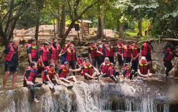 Gathering Nyegerin di Alam Asri Citumang dan Pantai Pangandaran