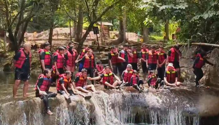 Gathering Nyegerin di Alam Asri Citumang dan Pantai Pangandaran