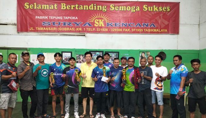 170 Petenis Meja Priangan Timur Unjuk Gigi di PTM Surya Kencana