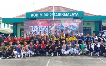 Meriahkan HUT ke-79 TNI, Kodim 0612 Gelar LKBB Membentuk Fisik, Disiplin, dan Jati Diri