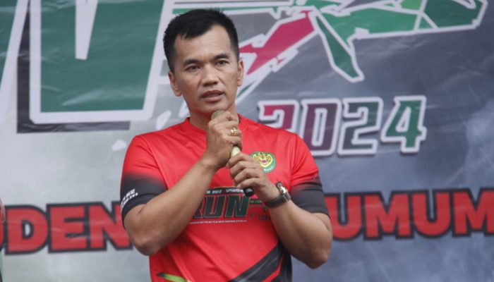 Dandim 0612 Tasikmalaya Pimpin Fun Run, Perkuat Silaturahmi dan Gali Potensi Atlet