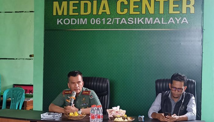 Sinergi Kodim 0612 Tasikmalaya dan Media, Perkuat Stabilitas Informasi