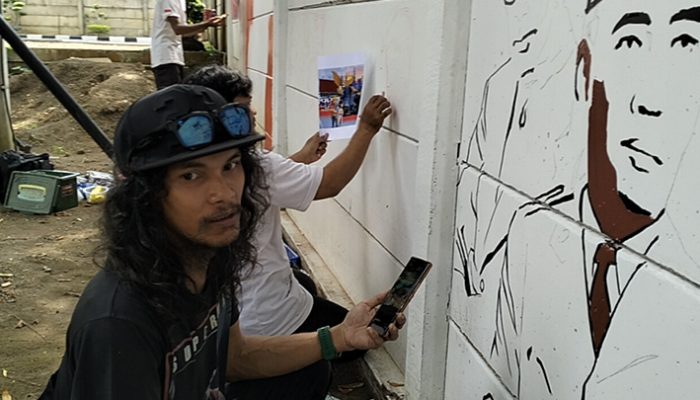 Sambut Hari Sumpah Pemuda Universitas Siliwangi Gelar Aksi Mural