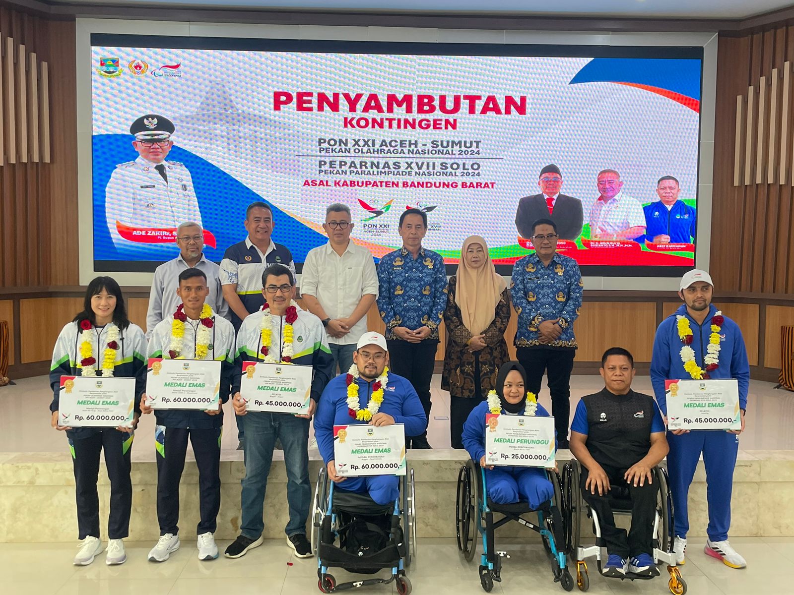 Ade Zakir Apresiasi Atlet Bandung Barat: Medali Emas Melonjak di PON XXI dan Peparnas XVII