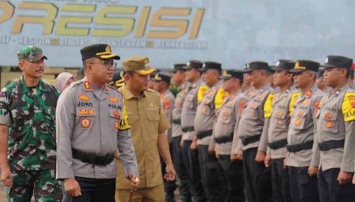 Polres Tasikmalaya Kota Siapkan Ratusan Personel untuk Amankan 1.869 TPS